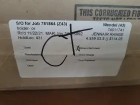 74011741 Whirlpool Jennair Range Holder Orifice