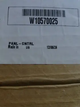 W10570025 Whirlpool Oem Wz-panl-cntrl New Never Opened Fast Free Shipping
