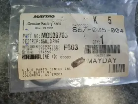 Wpm0500703 Whirlpool Maytag M0500703 Refrigerator Ring O Seal H10c1