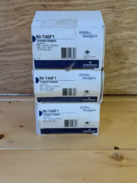 90-t40f1 White-rodgers Control Transformer 120v 24v 40va Nib Hvac 90-t40f1 White-rodgers Control Transformer 120v 24v 40va Nib Hvac