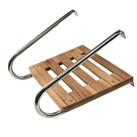 60901 Whitecap Teak Swim Platform F/inboard/outboard Motors