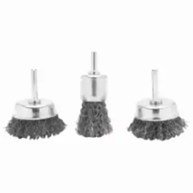 W1226 Wilmar Corp. / Performance Tool 3pc Rotary Wire Brush Set