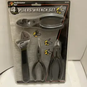 W1070 Wilmar Performance Tool 4-piece Pliers And Wrench Set Free Shipping