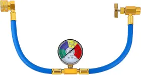 4354519495 Winomo Auto 1/2 R134a Air Conditioning Refrigerant Charging Hose With Gauge