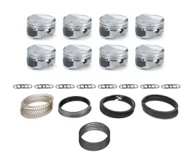 Pts522a6 Wiseco-pro Tru Bbc Dome Piston Set 4.310 Bore 21cc