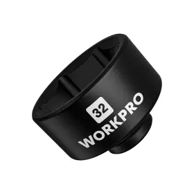 Workpro 820909603054 32mm Oil Filter Socket Wrench Removal Tool Black