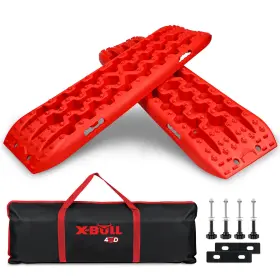 Aueb-xb002 X-bull Recovery Traction Tracks 4wd Bag Hardware Red 3gen Sand