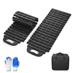 33ttm001-1131in-06 Yescom 31 Inch X11 Tire Traction Mats Emergency Recovery Track For Car Truck In Mud Snow