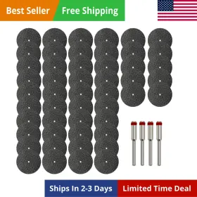 Ygqgp220809 Ygfrsto 50pcs Rotary Tool Cut Off Wheels 1-1/4ftft Fiberglass Reinforced Cutting Wheel