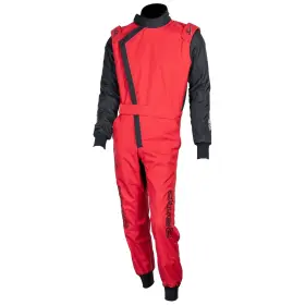 R060002ym Zamp Suit Zk-40 Karting Youth Medium Red/black