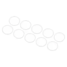 Zaplyte 743151881523 10 Pack Silicone O-rings - Garden Water Hose Rubber Sealing Gasket Ring White