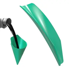 Ziopetru 768399966795 Foldable Flexible Oil Funnel Form A For Automotivel Clear