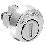 Compx C9100 Pin Tumbler Mailbox Lock, Bright Nickel, Keyed Different New. Price: $72.29.