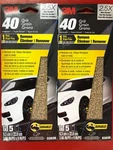 3M 03038 Aluminum Oxide Automotive Sandpaper (10) Sheets 40 Grit 3-2/3" 9" New. Price: $12.49.