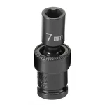 Grey Pneumatic 1/4" Surface Drive X 7MM Standard Universal Socket New. Price: $24.12.