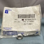 New Genuine Gm 9442939 Nut, Hexagon Lock 1985-1999 Gr 8.917. Price: $12.39.