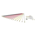 Klein Tools SRS56981 Mega Fish Rod Kit, 52.5-FOOT, 34-PIECE New. Price: $219.27.