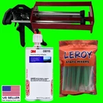 3M 08115 Panel Bonding Adhesive + Applicator Gun Bag Of Mixing Nozzles! New. Price: $118.00.