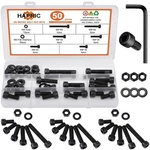 Pcs Bolts M8X 16/20/25/30/40/50 Mm Screw Kits, 12.9 Alloy Steel ... New. Price: $21.19.