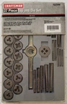 Craftsman 37-PC Metric Tap & Die Set #52344 Usa Complete With (1) Broken Used. Price: $60.00.