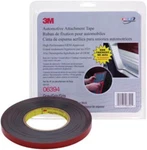 3M-6394 Automotive Attachment Tape, Gray, 1/2 In X 10 Yds, 90 Mil New. Price: $56.87.