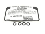 Set Of One Ounce Kent Moore Brake System Pressure Gauge "o" Rings #J-35604-10 Used. Price: $10.77.