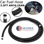3.3 FOOT/1M High Tensile Nylon Steel Braided AN16 16AN Oil Fuel Gas Line Hose New. Price: $24.59.