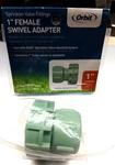 10) Orbit 57193 Green Manifold Female Swivel Adapter In. /new. Price: $59.96.