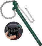 Jeemiter Heavy Duty Ratcheting Chain Wrench, 16 Inches Automotive Oil New. Price: $33.06.