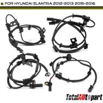 4PCS Abs Wheel Speed Sensor For Hyundai Elantra 2012-2013 2015-2016 Front & Rear New. Price: $58.46.