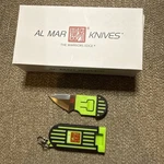 Sunex Stinger Keychain - Knife Ckr D2 58HRC Satin 1IN Trad Nylon Black Grn New. Price: $25.00.