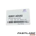 2017-2022 Hyundai IONIQ/5 Rear Bumper Applique New Oem G2031-ADU02. Price: $35.45.
