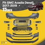 Fit For 2017-2019 Gmc Acadia Denali Front Bumper Cover Assembly Kit Set 15PCS New. Price: $445.99.