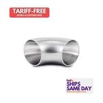 Vibrant 13308, One Natural Stainless 90 Degree Brushed Mandre Bend 2.25IN O.d. New. Price: $42.49.