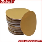 Findmall 100 Pack 5" 120 Grit Hook Loop Pads Sanding Disc No-hole Paper New. Price: $10.82.