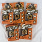 Lot Of 5 Gorilla Original Glue: 2 Oz. Bottle (brown) Damaged Boxes New. Price: $34.95.