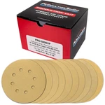 Productionshop Premium 5" Gold Sanding Discs, 8-HOLE Pattern, 100 Variet... New. Price: $41.66.