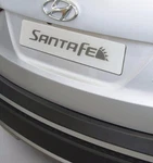 Oem 2017-2018 Hyundai Santa Fe Sport Rear Bumper Applique, Black (4Z131-ADU00) New. Price: $57.95.