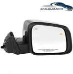 2011-2022 Jeep Grand Cherokee Passenger Side Manual Fold Mirror W/ Blind Spot New. Price: $88.88.