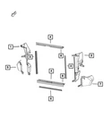 Genuine Mopar Screw 68046823AA New. Price: $36.63.