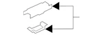 Genuine Mitsubishi Frame Trim Hardware Kit 5850A447 New. Price: $19.87.