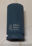 Sunex 428MD 3/4" Drive 6 Point Deep Impact Socket 28MM New. Price: $22.99.