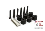 Daystar KJ01008BK 1" Transfer Case Drop Kit New. Price: $65.26.
