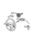 Genuine Mopar Hex Flange Nut 6509581AA New. Price: $8.91.