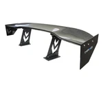 Nrg Carbon Fiber Spoiler - Universal (59IN.) Logo Large End Plates New. Price: $594.00.