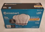 Ecosmart Led Replacement Dimmable Bulb A9A19A60WT20C04 Pack E345327 New. Price: $14.97.