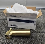 Kohler 97089-2MB Wall-mount Diverter Bath Spout Vibrant Brushed Moderne Brass Open. Price: $36.89.