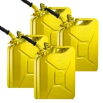 Wavian 3011 Usa Leak-proof Steel Jerry Gas Can Spout 20L W/ Nozzle Yellow 4-PACK New. Price: $479.96.