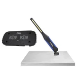Astro Pneumatic 900 Lumen Wirelessly Recharge Led Slim W/ Top Flashlight & New. Price: $158.19.