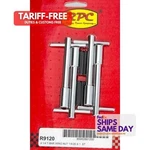 Racing Power R9120, Set Of 4-1/4IN Chrome Wing Nuts 1/4IN-20 4PK Performance New. Price: $40.68.
